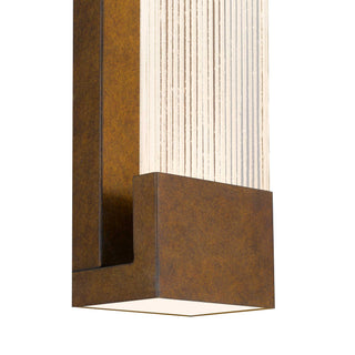 Mystic Wall Sconce  in Painted Patina Brass