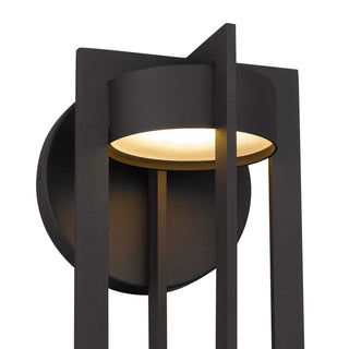 Furo 16 inch Outdoor Wall Sconce in Dark Bronze Finish