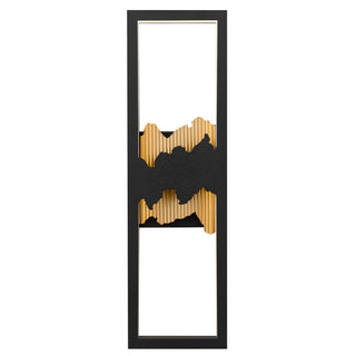 Sunrize 22 Inch Outdoor Wall Sconce in Sand Black Finish