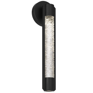 Tig 18 Inch Outdoor Wall Sconce in Sand Black Finish