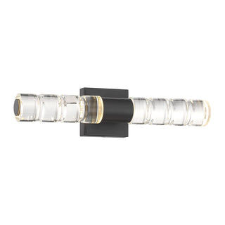 Beale LED Bathroom Vanity Light in Black Lustre