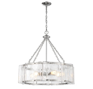 Genry 5-Light Pendant in Polished Nickel