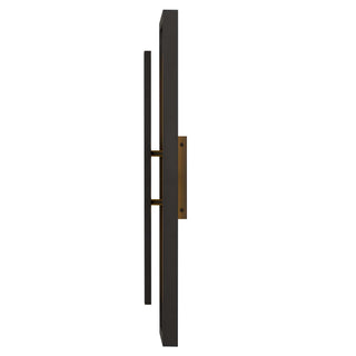 Panels 26 inch Outdoor Wall Sconce in Dark Bronze Finish