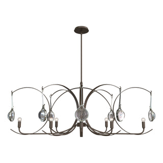 Optic 8-Light Oval Pendant
