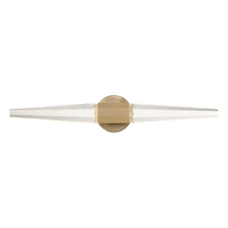 Beaumont LED Bathroom Vanity Light in Noble Brass