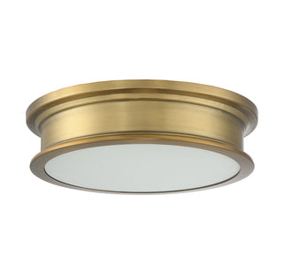 Watkins 3-Light Ceiling Light in Warm Brass
