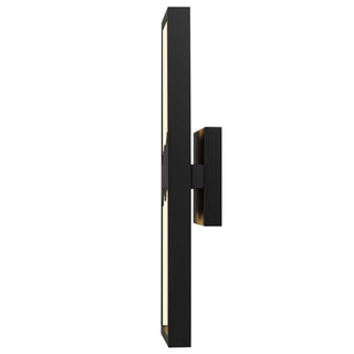 Sunrize 22 Inch Outdoor Wall Sconce in Sand Black Finish