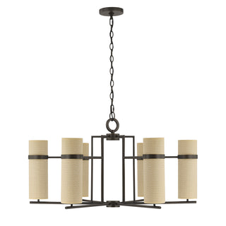 Weston 6-Light Chandelier in Mediterranean Bronze by Dann Foley