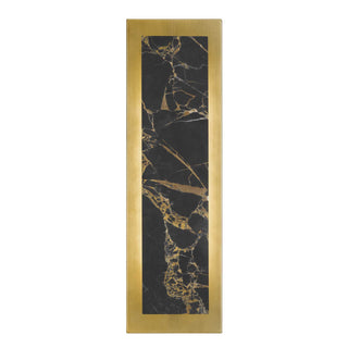 Zoey 18 Inch Outdoor Wall Sconce in Antique Brass