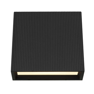 Slant Wall Sconce  in Sand Black Finish