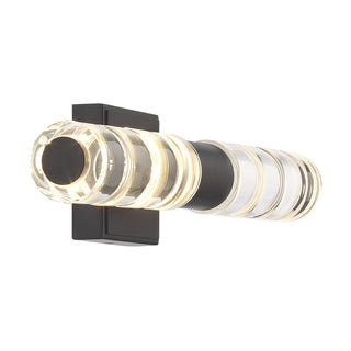 Beale LED Bathroom Vanity Light in Black Lustre