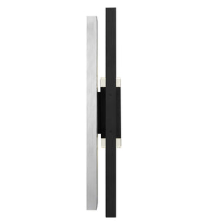 Mars 24 Inch Outdoor Wall Sconce in Black Finish