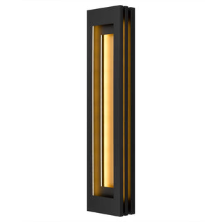 Layer 38 Inch Outdoor Wall Sconce in Sand Black Finish