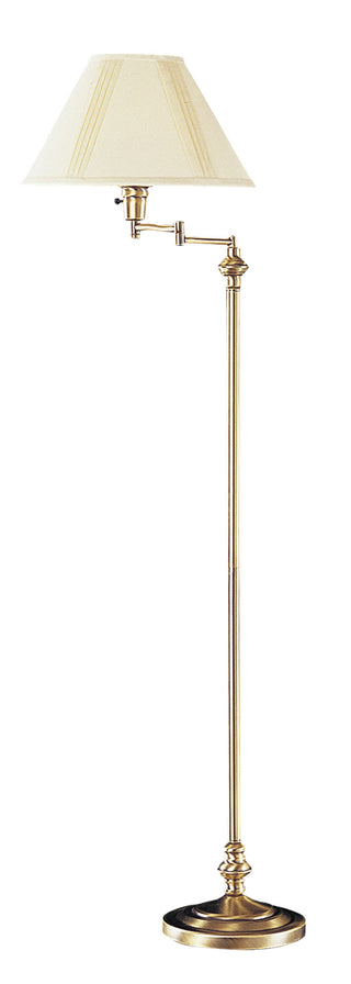 150W 3 Way Swing Arm Floor Lamp/W 10 Lbs. Weighted Base