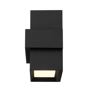 Summit Wall Sconce in Sand Black Finish