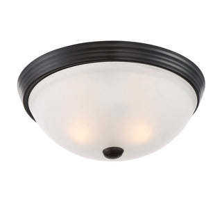 2-Light Ceiling Light in English Bronze