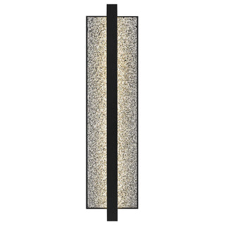 Seafoam 32 Inch Wall Sconce  Sand Black