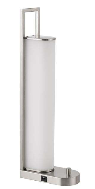 Zamora Led Table Lamp With Dimmer And USB Charging Ports