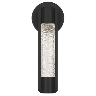 Tig 14 Inch Outdoor Wall Sconce in Sand Black Finish