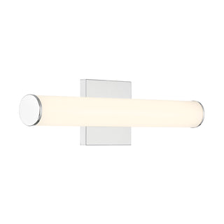 Colt 18" Contemporary LED Cylinder Vanity Light in Chrome