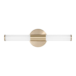 Connor 18" Mini Tube LED Cylinder Vanity Light in Brass