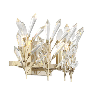 Orianna 3-Light Bathroom Vanity Light in Noble Brass