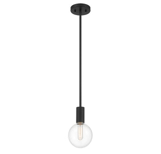 Wright 1-Light Mini-Pendant in Matte Black