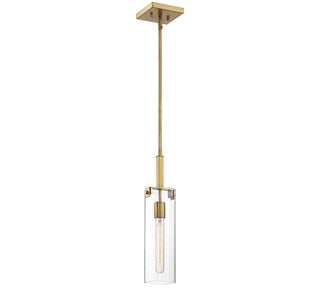 Winfield 1-Light Mini-Pendant in Warm Brass