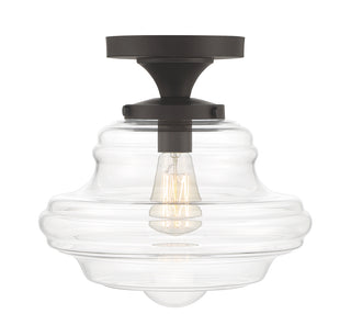 1-Light Ceiling Light in Oil Rubbed Bronze