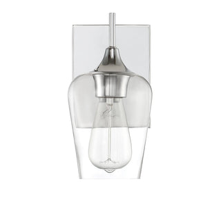 Octave 1-Light Wall Sconce in Polished Chrome