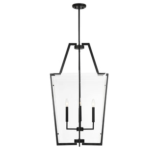 Farell 4-Light Pendant in Matte Black