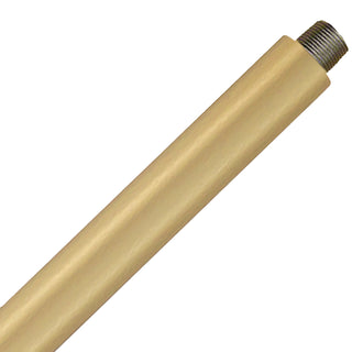 12" Extension Rod in Spun Gold