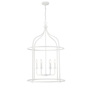 Brookstone 6-Light Pendant in Bisque White