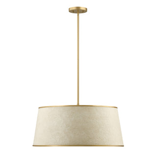 Sombra 6-Light Pendant in Spun Gold by Breegan Jane