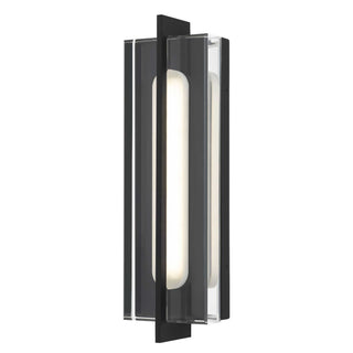 Avani 20 Inch Outdoor Wall Sconce in Sand Black Finish