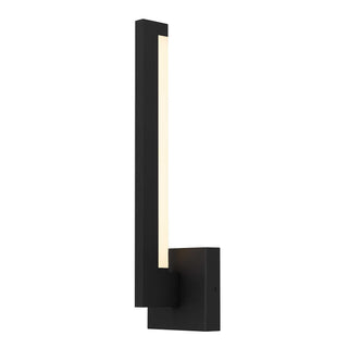 Lana 18 Inch Outdoor Wall Sconce in Sand Black Finish