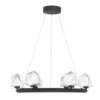 Castello 6-Light Chandelier in Matte Black