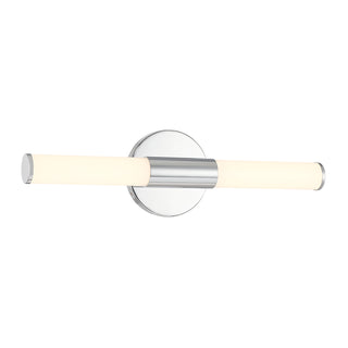 Connor 18" Mini Tube LED Cylinder Vanity Light in Chrome