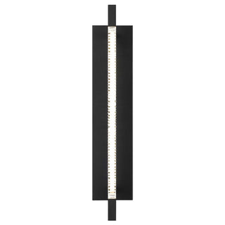 Solice 21 Inch Outdoor Wall Sconce in Sand Black Finish