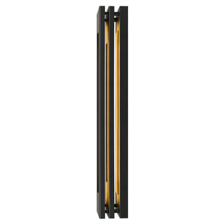 Layer 30 Inch Outdoor Wall Sconce in Sand Black Finish