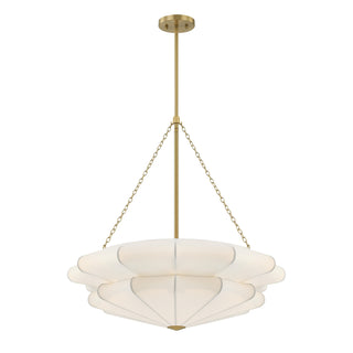 Coppell 3-Light Pendant in Warm Brass