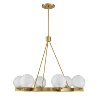 Darien 6-Light Chandelier in Warm Brass