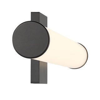 Colt 30" Contemporary LED Cylinder Vanity Light in Black