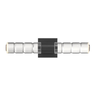 Beale LED Bathroom Vanity Light in Black Lustre