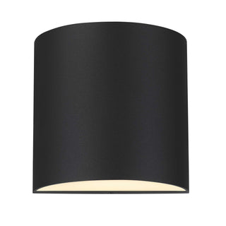 Veil Wall Sconce in Sand Black Finish