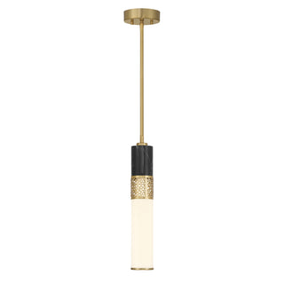 Farrell 1-Light Pendant in Warm Brass by Dann Foley