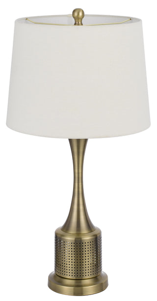 100W Toccoa Metal Table Lamp. Priced And Sold As Pairs