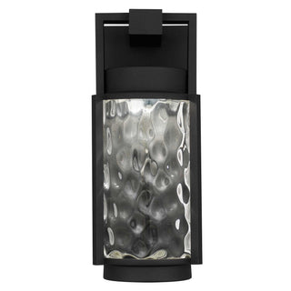 Winston 12 Inch Outdoor Wall Sconce in Sand Black Finish
