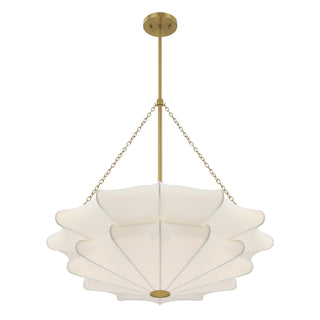 Coppell 3-Light Pendant in Warm Brass