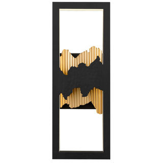Sunrize 15 Inch Outdoor Wall Sconce in Sand Black Finish